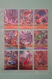 Trading cards Marvel Metal 1995 Fleer lotto
