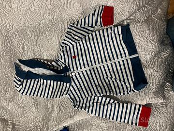 Felpa bimbo 6/9 mesi righe Original Marines