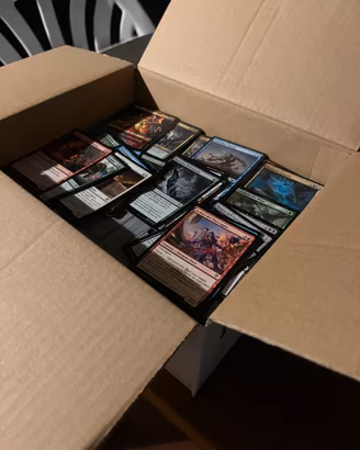 Mtg magic cards c/uc mix, 3 kg, circa 1.700 cards.