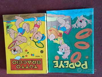 lotto 2 fumetti di Popeye vintage