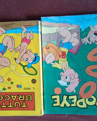 lotto 2 fumetti di Popeye vintage