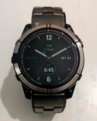 Garmin quatix 7X Solar Titanio