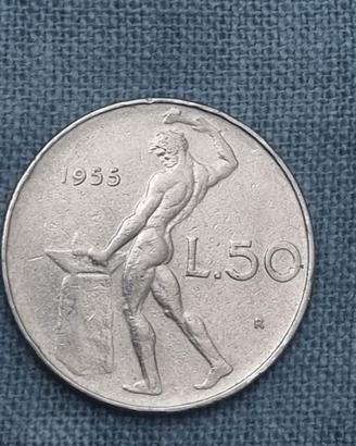 Moneta Rara da 50 Lire 1955 - PROPOSTE