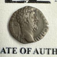 Denario Romano in argento dell’ Imperatore Commodo