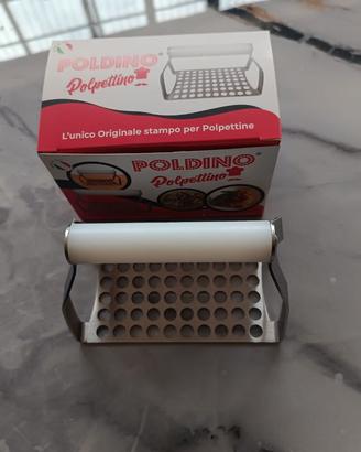 Stampo per formare polpettine alla teramana.