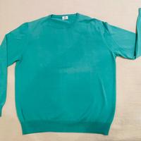 pullover cotone Luigi Borrelli Napoli tg. 52 XL
