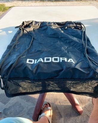 Zainetto Diadora nero in nylon