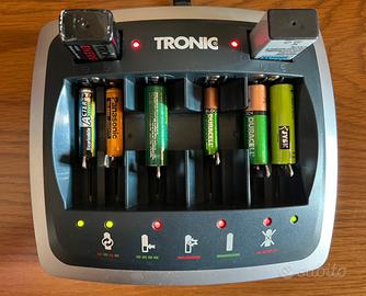 Tronic caricabatterie con LED professionale