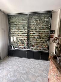 Mobile bar + collezione bottigliette SIGILLATE