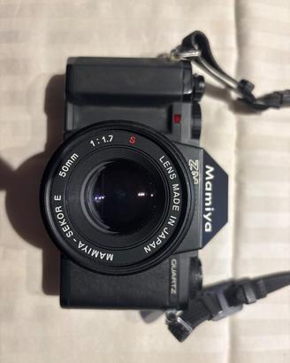 Mamiya zm Quartz + sekor e 50mm F 1.7