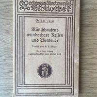 Libro Münchhausens wunderbare Reisen und Abenteuer