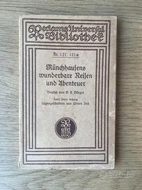 Libro Münchhausens wunderbare Reisen und Abenteuer