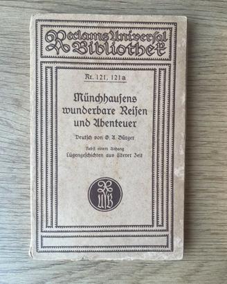 Libro Münchhausens wunderbare Reisen und Abenteuer