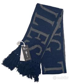 Dondup maxi sciarpa blu