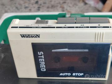 stereo cassette portatile Watson