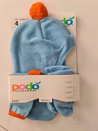 Set 4 pezzi bimbo Azzurro