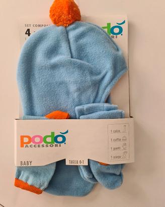 Set 4 pezzi bimbo Azzurro