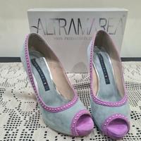 Scarpe con tacchi alti misura 38 sexy colore grigi