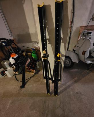 barre portabici per tetto auto