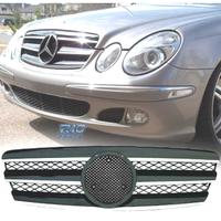 GRIGLIA MERCEDES CLASSE E W211 02-06 CROMATA NERA