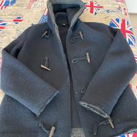 Giacca montgomery blu mezza stagione. Taglia L
