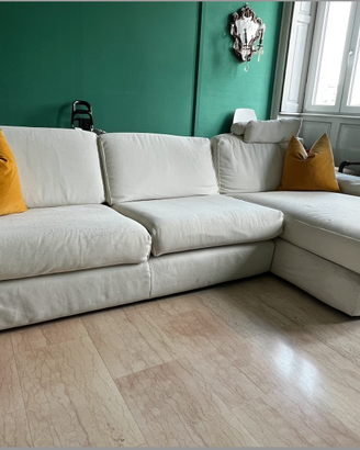 Divano letto angolare ad L