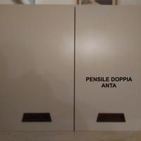 Pensili cucina sospesi a parete - varie dimensioni