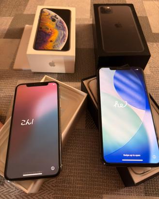 IPhone XS 64gb e iPhone 11 Pro Max 64gb