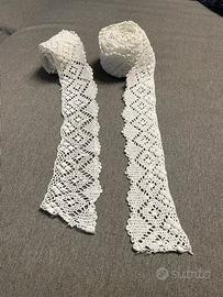 Set di merletti in pizzo in cotone fatti a mano