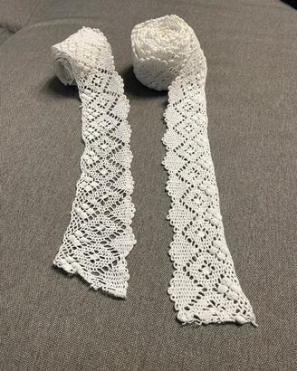 Set di merletti in pizzo in cotone fatti a mano