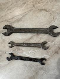 Chiavi inglesi vintage Lancia e Fiat