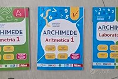 Libro ARCHIMEDE Vol. 1 aritmetica e geometria 