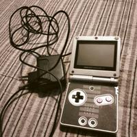Gameboy Advance SP grafica Mario bross