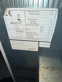 Stufa a pellet dielle - modello grecale 100