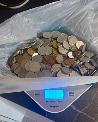 2 kg di monete