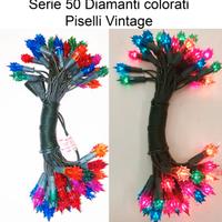 Luci di Natale serie 50 diamanti Colorati  U118