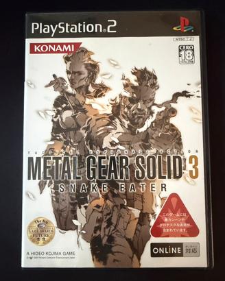 Metal Gear Solid 3 - import Japan - PS2