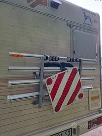Portabici per camper 4 posti
