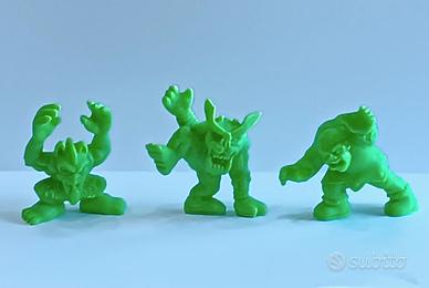 Lotto 3 figurine Monster in My Pocket 1990.