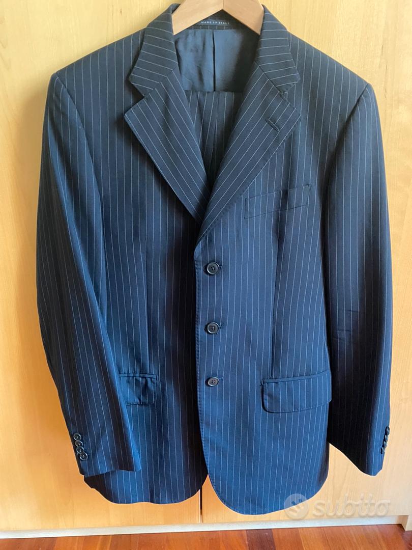 Abito da uomo blu gessato Abbigliamento e Accessori In vendita a Bologna