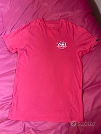 VANS t-shirt m corta fucsia XS