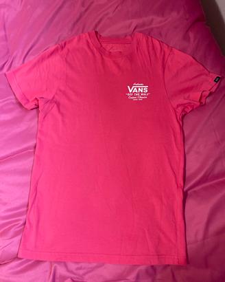 VANS t-shirt m corta fucsia XS
