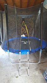TRAMPOLINO TAPPETO ELASTICO BAMBINI SEMINUOVO