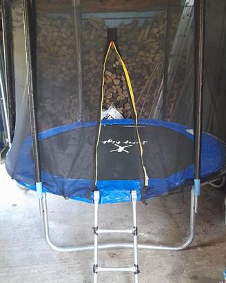 TRAMPOLINO TAPPETO ELASTICO BAMBINI SEMINUOVO