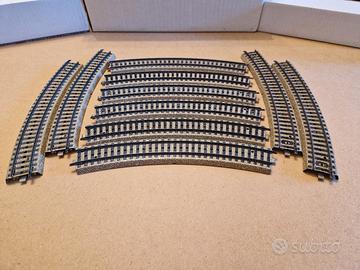Marklin H0 10 Binari M Curva Larga 5200 Rif B 636.