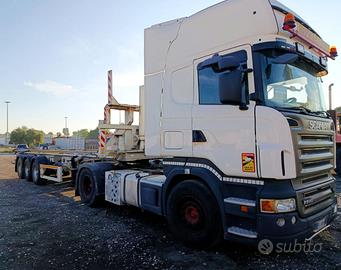SCANIA R 500 COMPRESSORE GHH RIBALTABILE ROTOCELLA