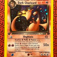 Dark Charizard Holo Prima Edizione Team Rocket Ita