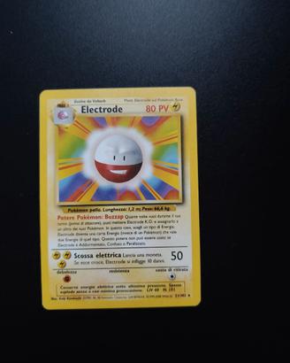 Pokemon Electrode - 21/102 Set Base (ITA)