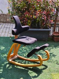 sedia ergonomica stokke thatsit nera