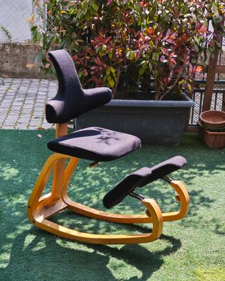 sedia ergonomica stokke thatsit nera